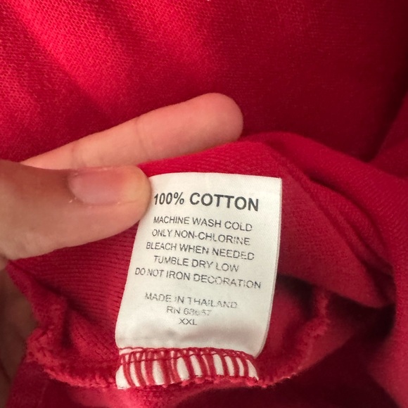 Coca Cola Red Polo Shirt with White Coke Bottle Logo on chest 100% Cotton XXL - Picture 5 of 5